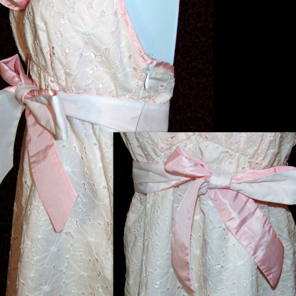 BETSEY JOHNSON pink halter dress 2 💥 - Picture 4 of 7